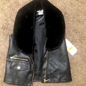 juicy couture children's Girls leather jacket